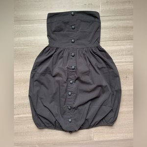 EUC Strapless bubble dress